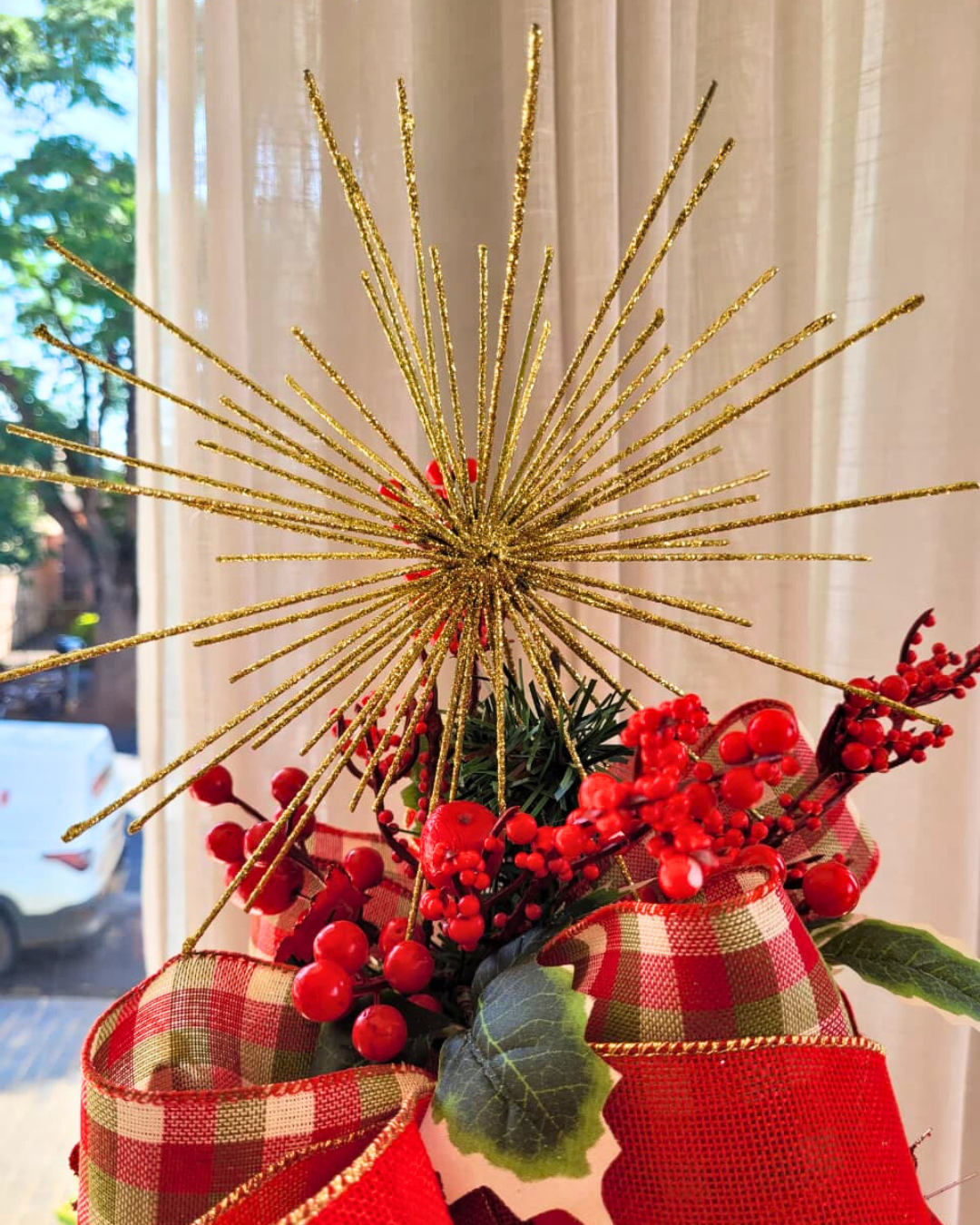 Mini Árvore de Natal Red Charm - 60cm