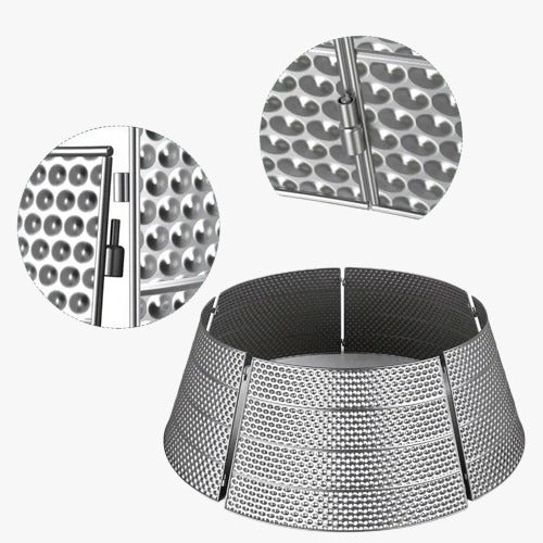 Saia Árvore de Natal de Metal 60x80x25cm