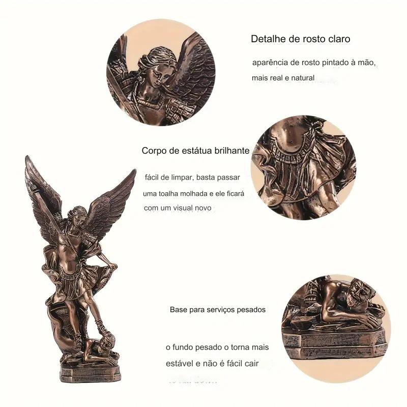 Presépio de Resina Clássica de São Miguel Arcanjo