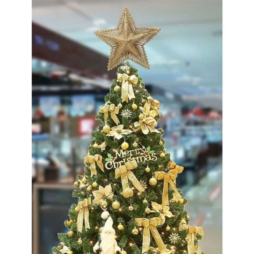 Kit Arvore Natal 120cm 120 Galhos Verde Pinheiro Mais 100 Enfeites Decoração Natalina