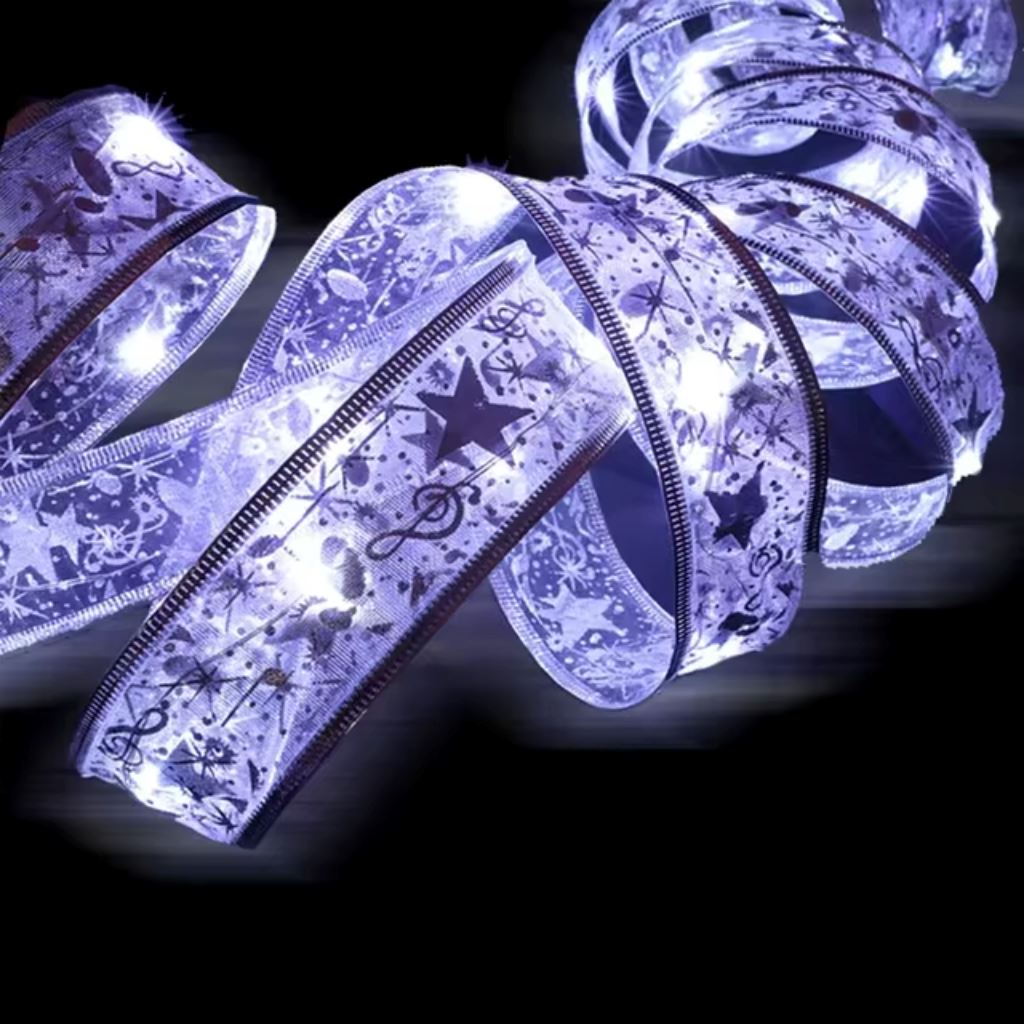 Fita LED Decorativa Para Árvore De Natal Lar Refinado