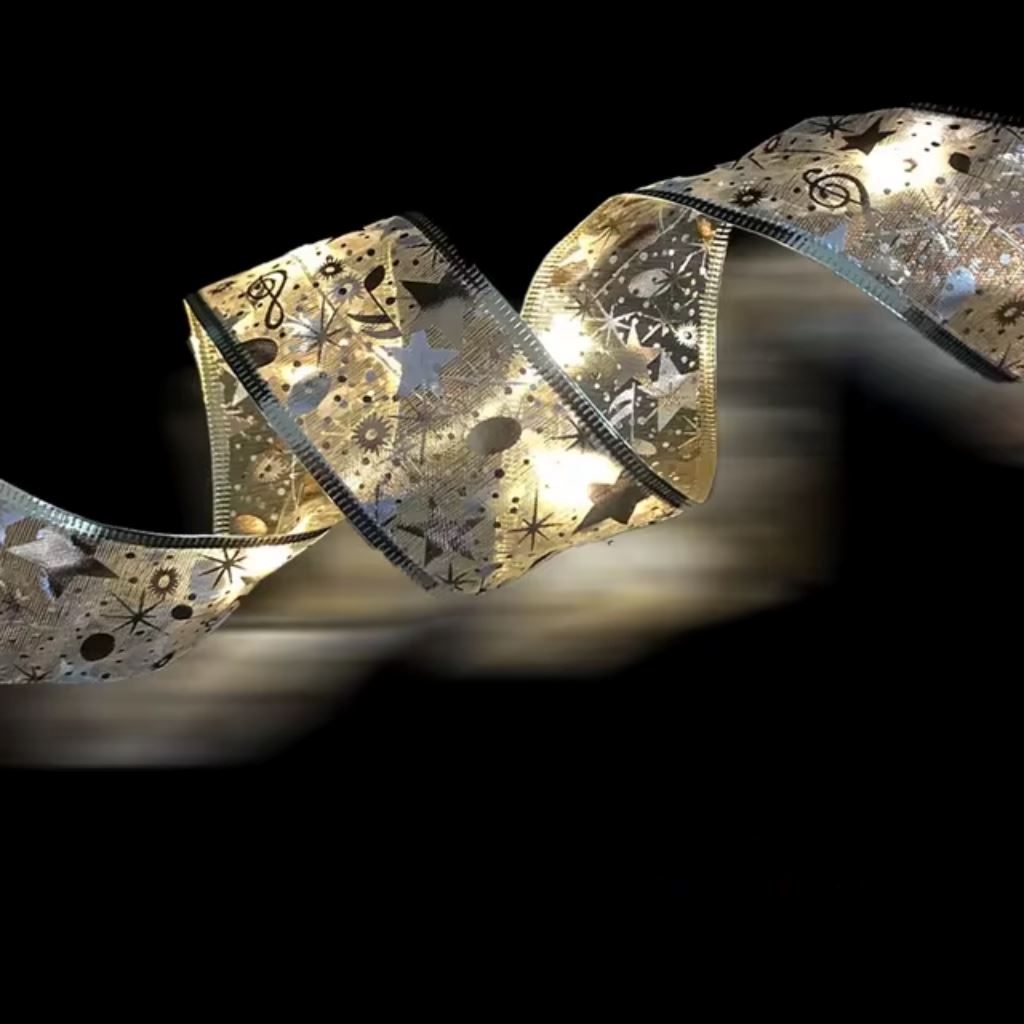 Fita LED Decorativa Para Árvore De Natal Lar Refinado