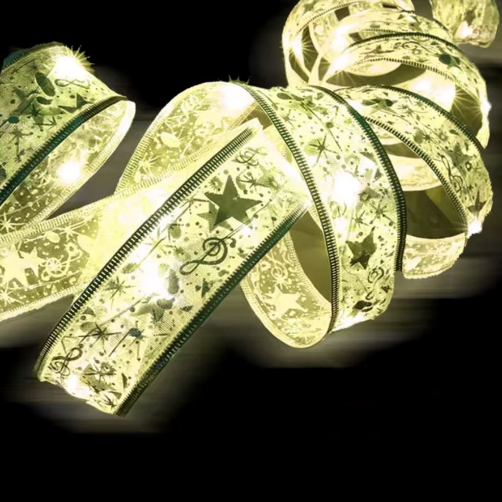Fita LED Decorativa Para Árvore De Natal Lar Refinado
