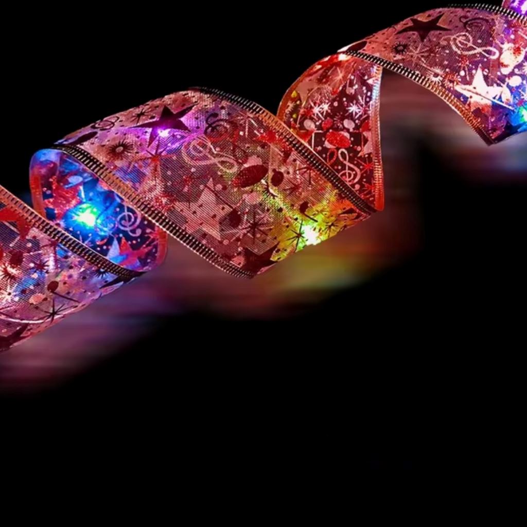 Fita LED Decorativa Para Árvore De Natal Lar Refinado