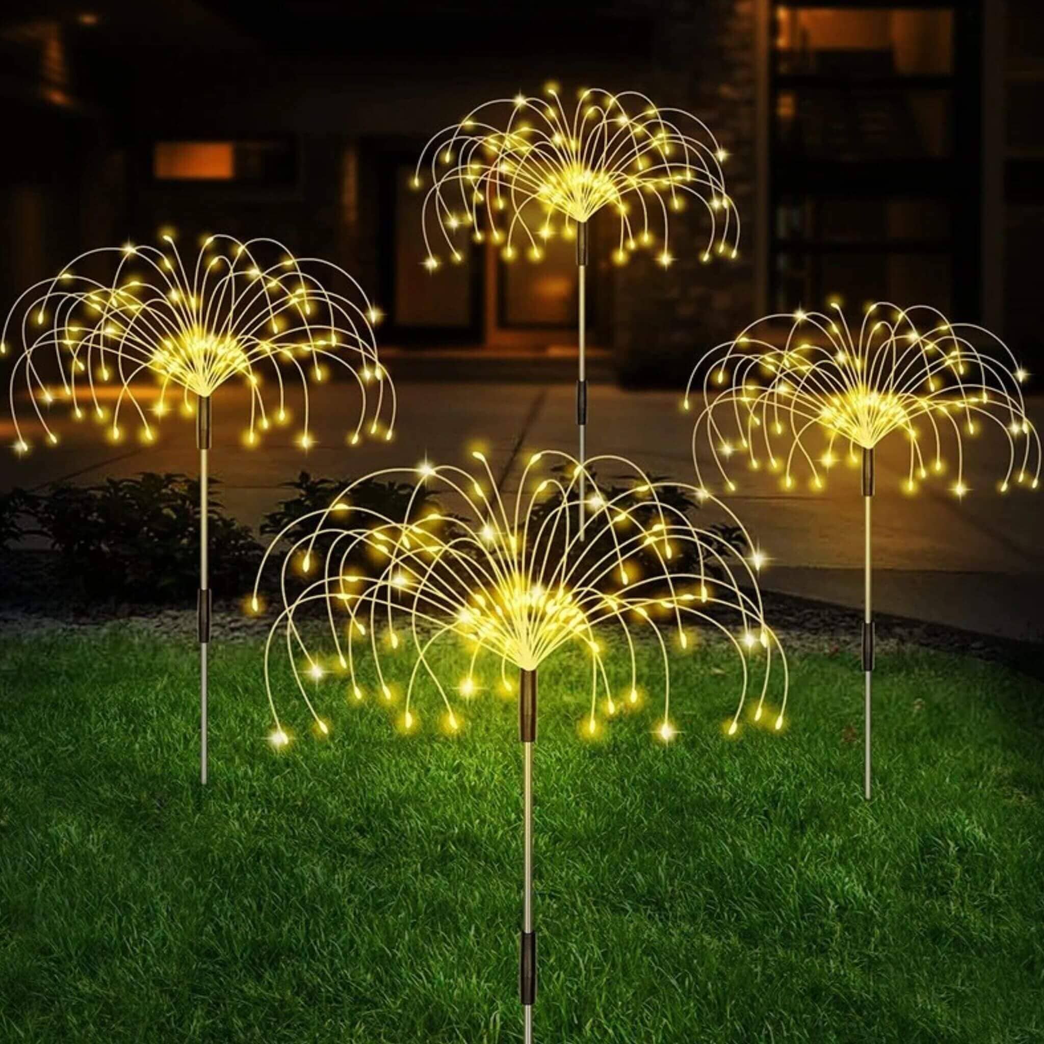 Led Solar Fogos de Artifício - Luzinhas de natal