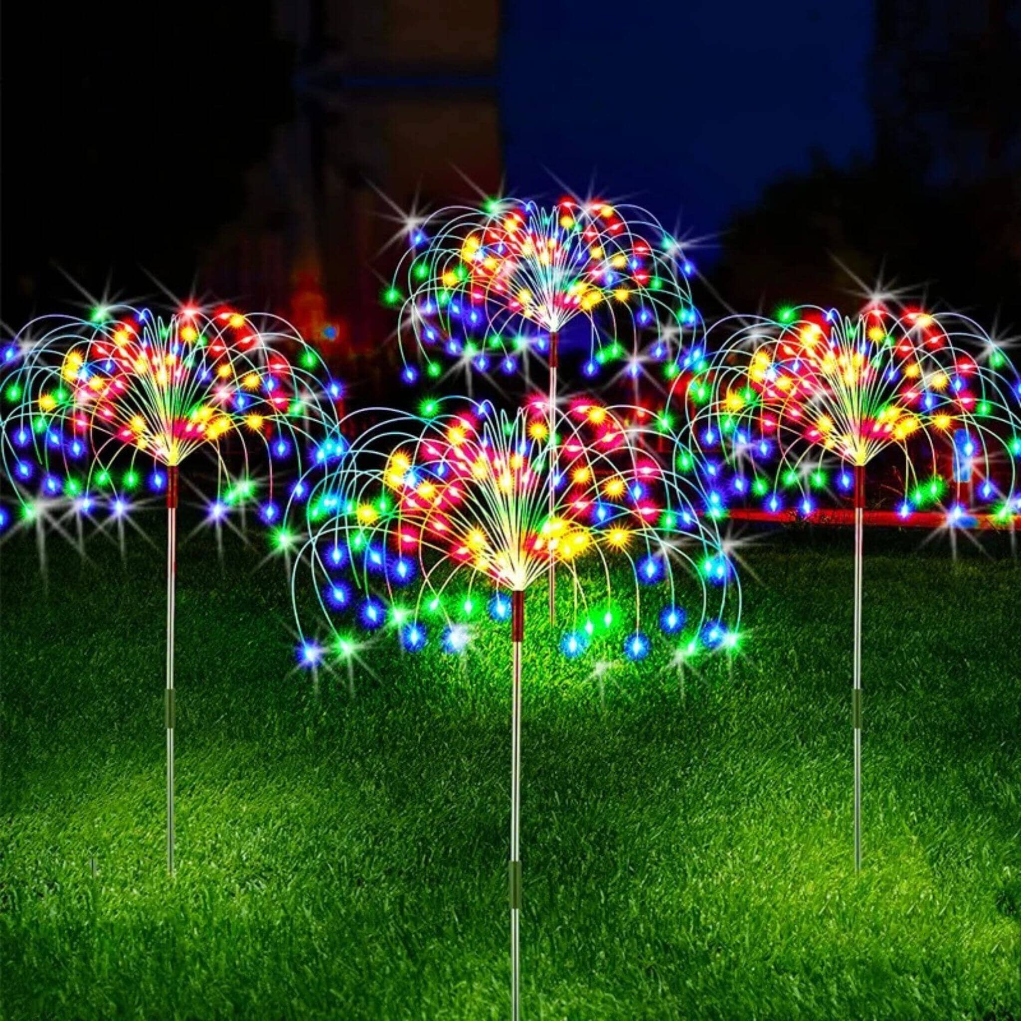 Led Solar Fogos de Artifício - Luzinhas de natal