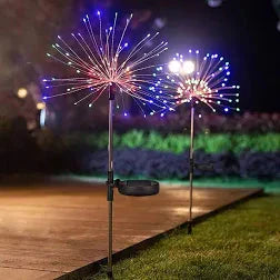 Led Solar Fogos de Artifício - Luzinhas de natal