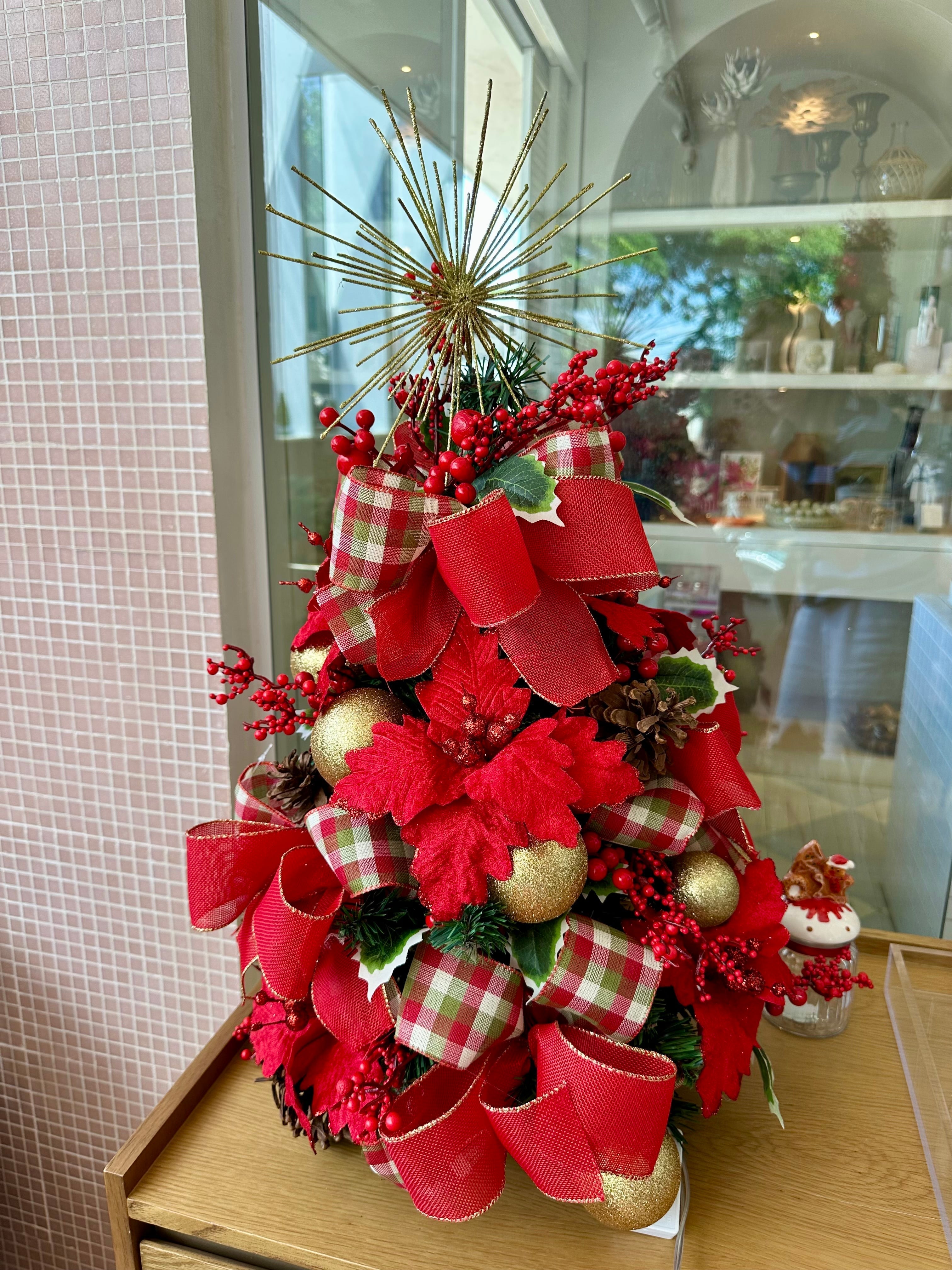 Mini Árvore de Natal Red Charm - 60cm