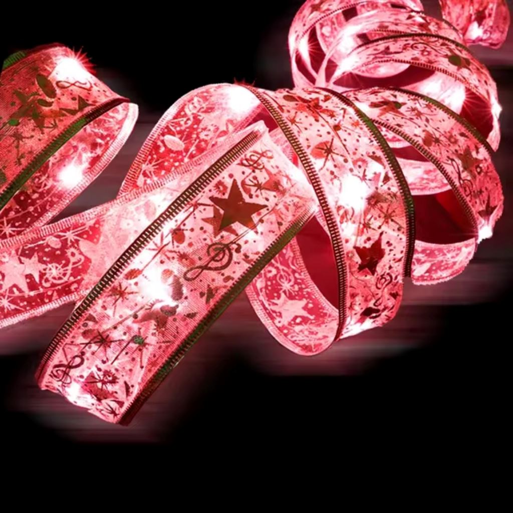 Fita LED Decorativa Para Árvore De Natal Lar Refinado