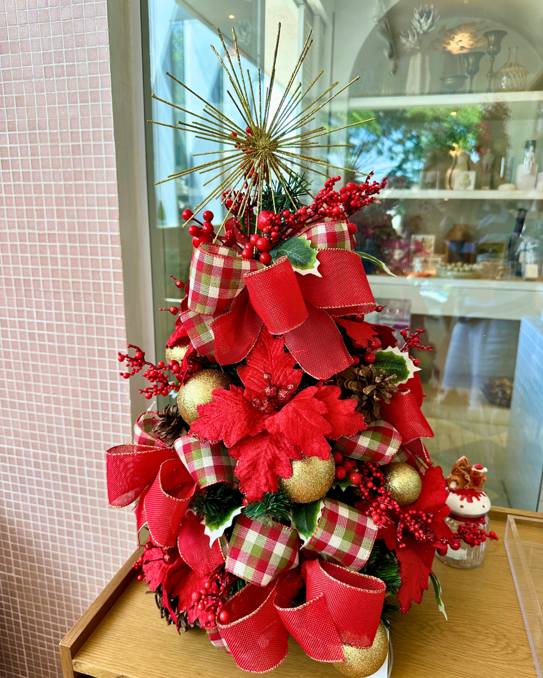 Mini Árvore de Natal Red Charm - 60cm