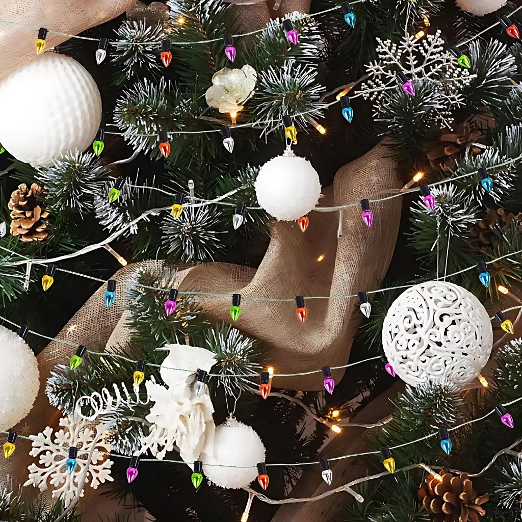 Pisca Pisca De Natal Modelo Feliz Navidad