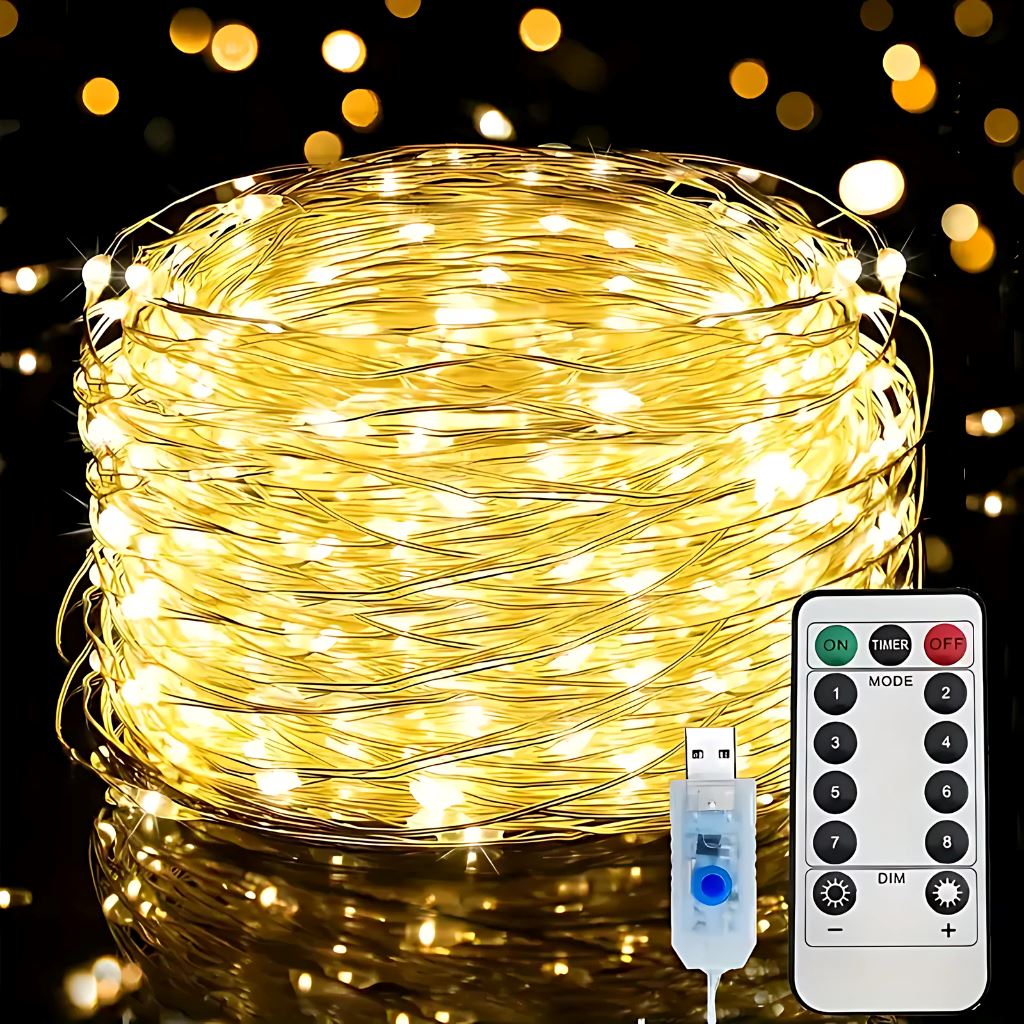 Pisca Pisca LED De Natal Lar Refinado