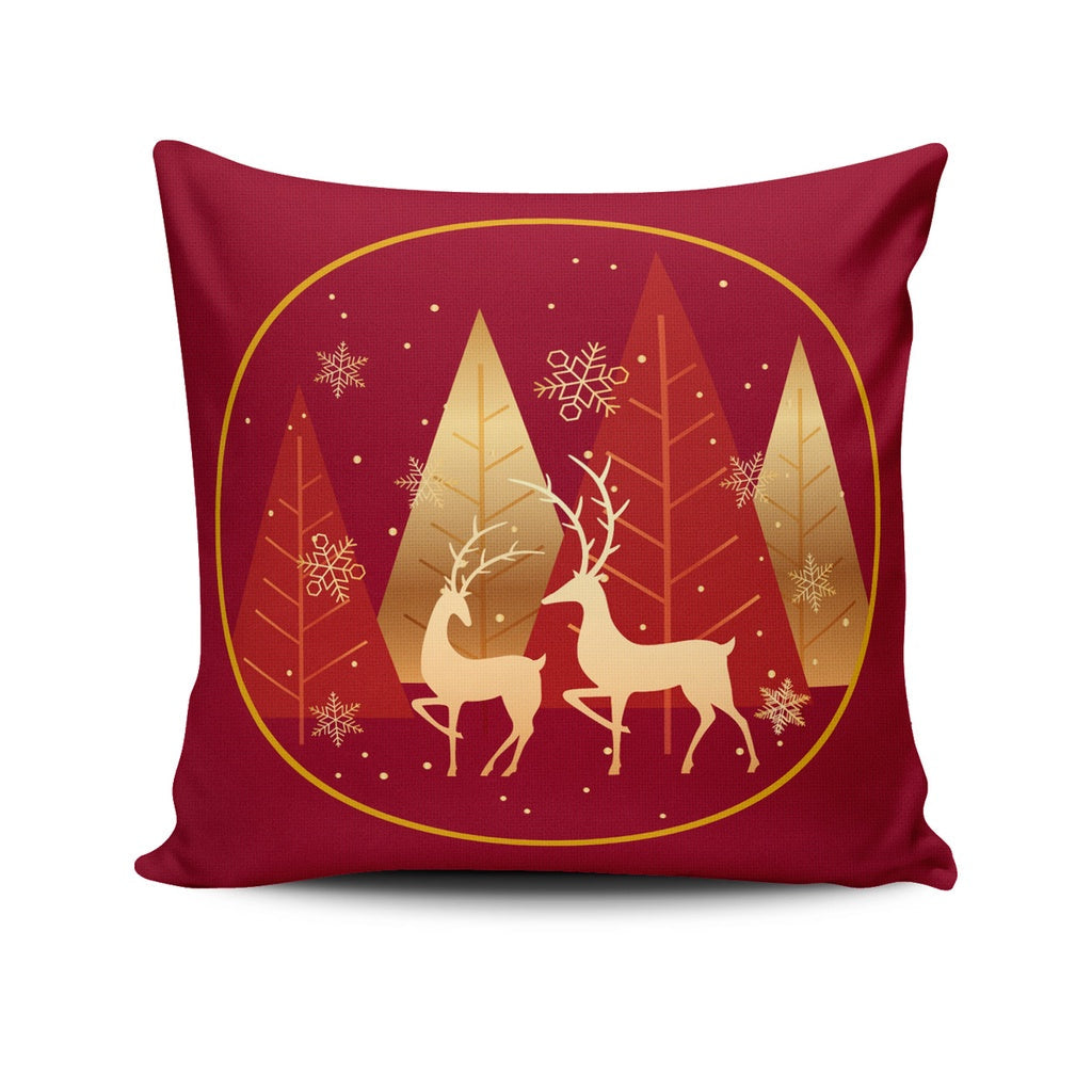 Kit Capas de Almofadas de Natal Para Decoração de Sofá