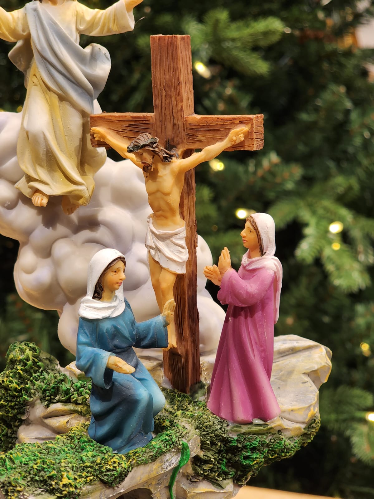 CENÁRIO A VIDA DE JESUS EM RESINA LUXO